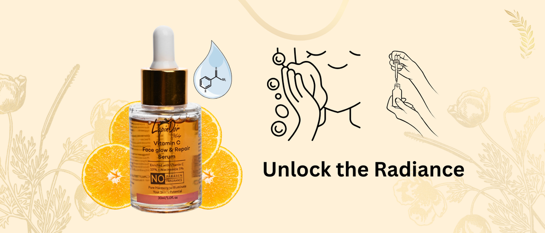 Unlock the Radiance: How Vitamin C Face Glow & Repair Serum Benefits Your Skin?