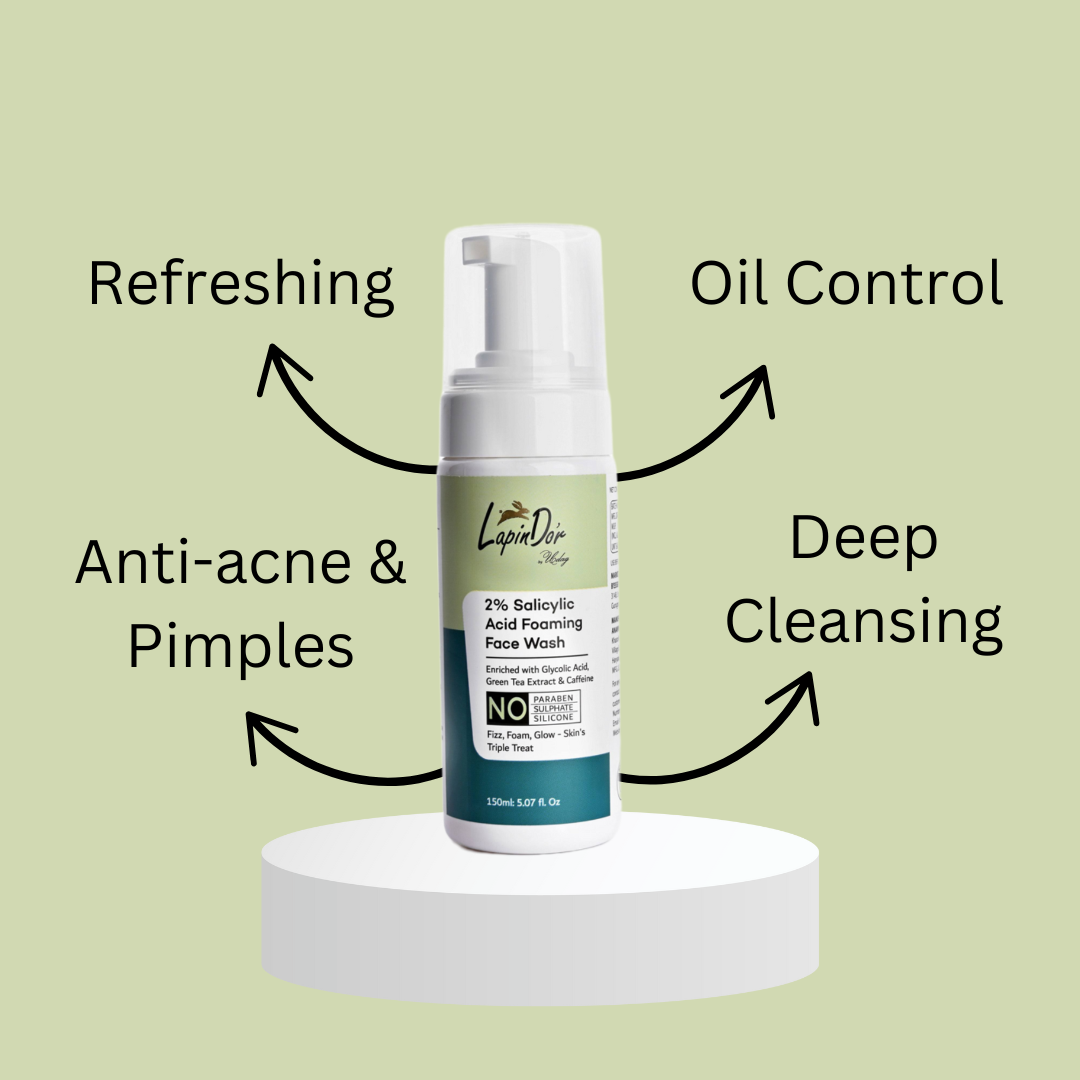 Salicylic Acid Foaming Face Wash benefits