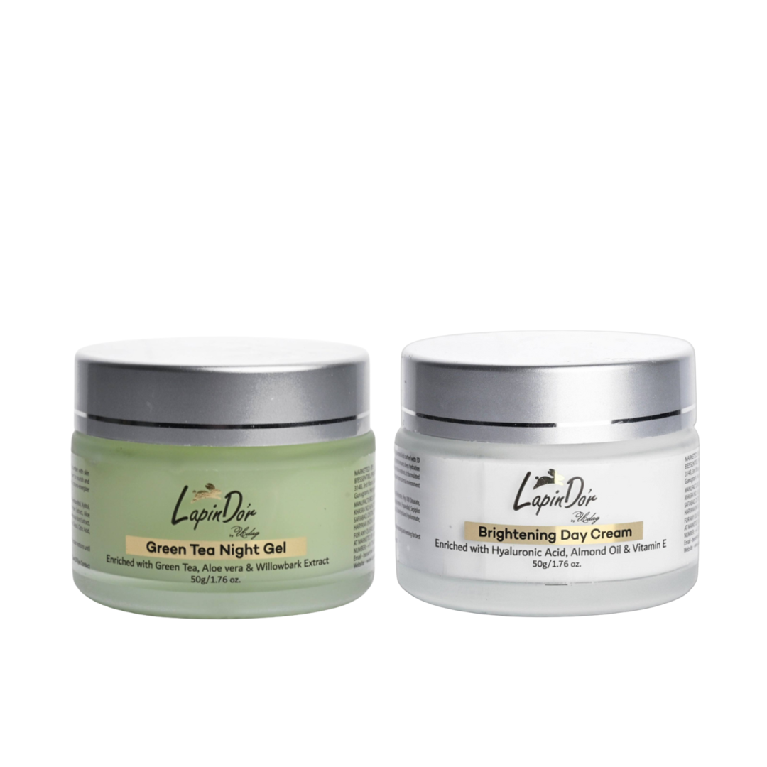 Green Tea Night Gel | Brightening Day Cream