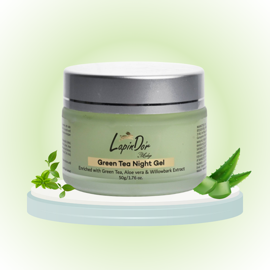 green tea night gel