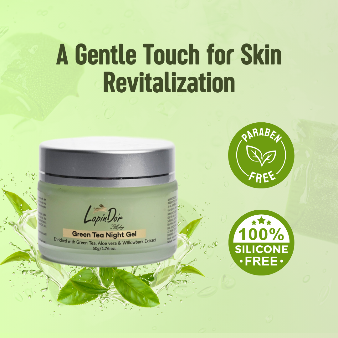 lapindor green tea night gel