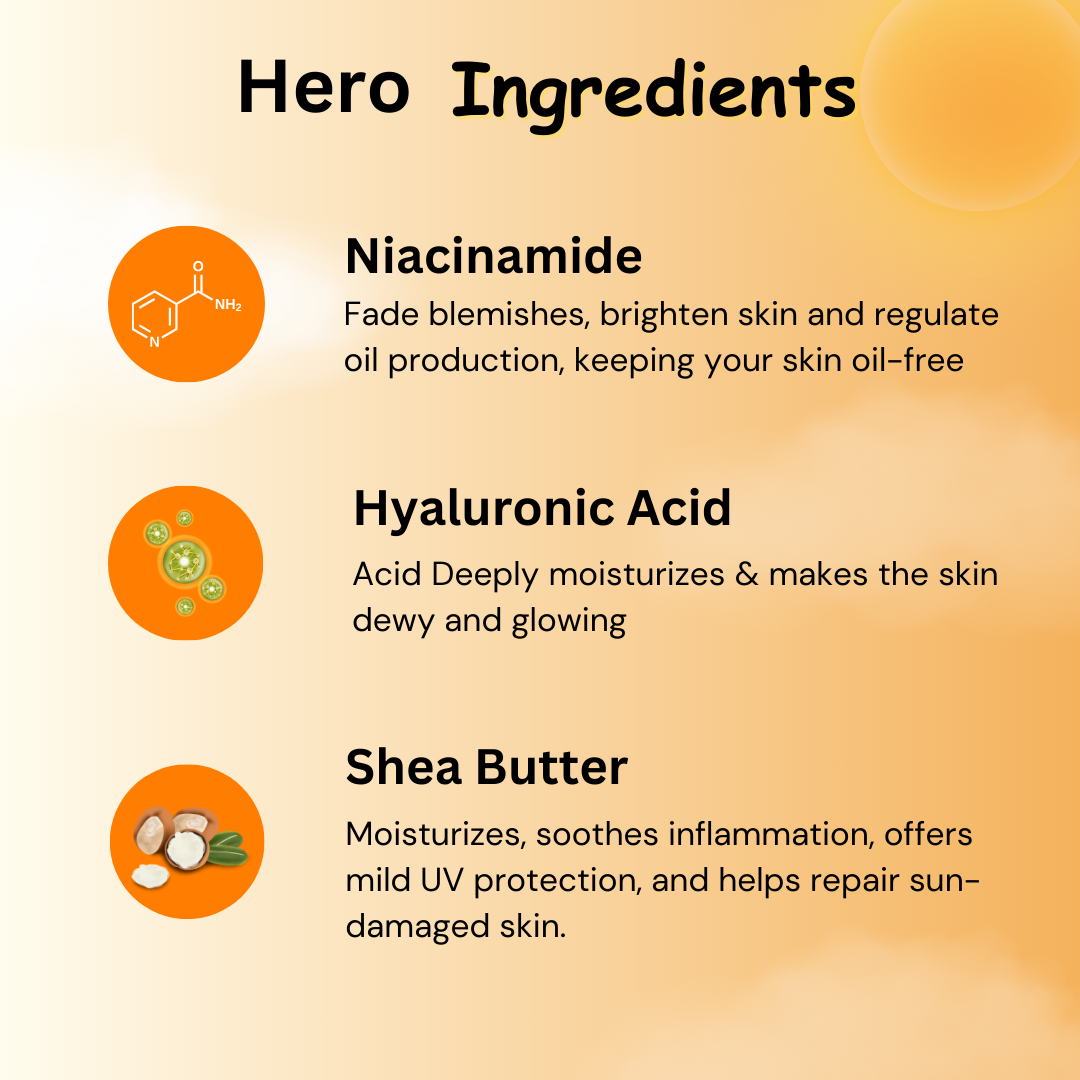 Radiant Sun Protection SPF 50 ingredients