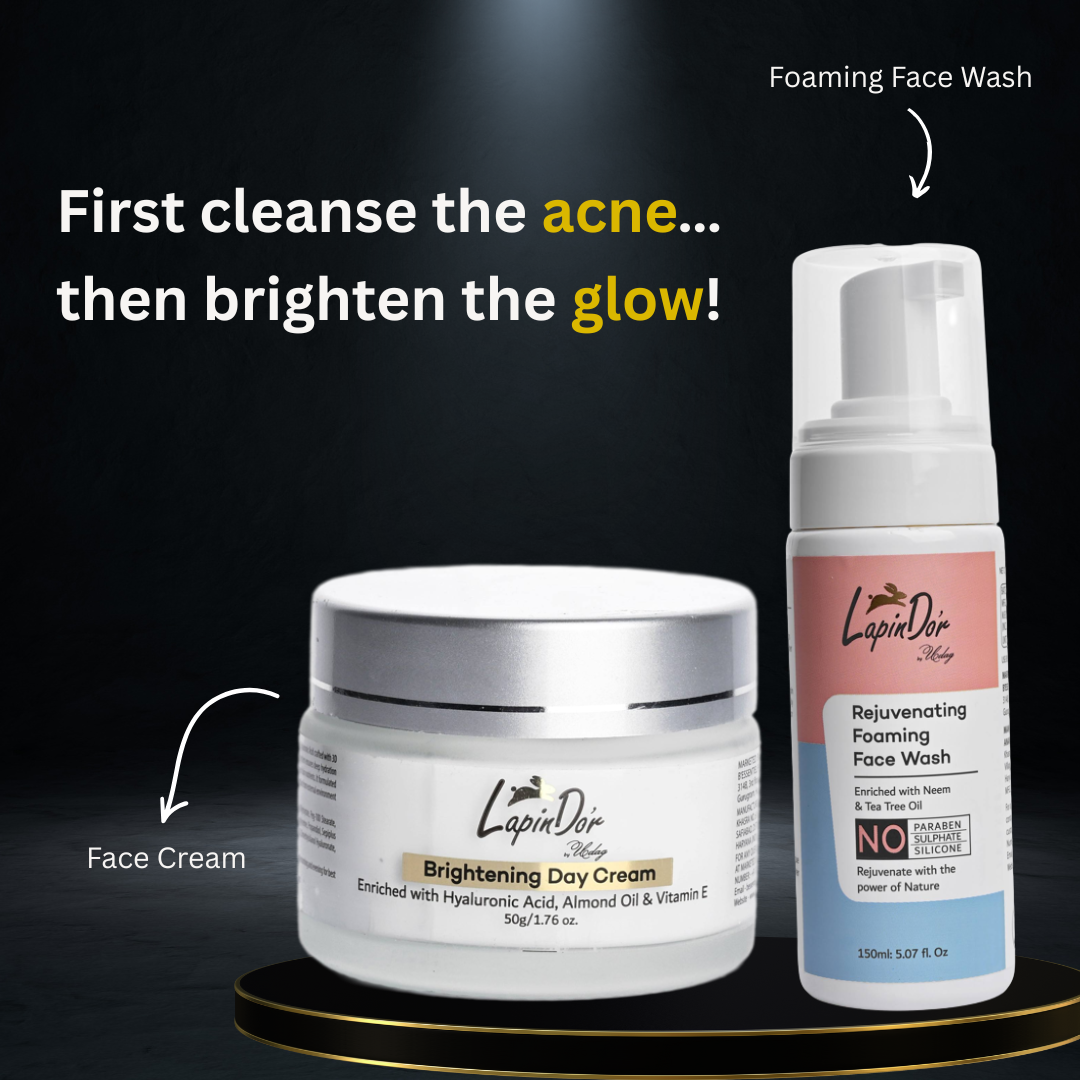 Rejuvenating Foaming Face Wash | Brightening Day Cream