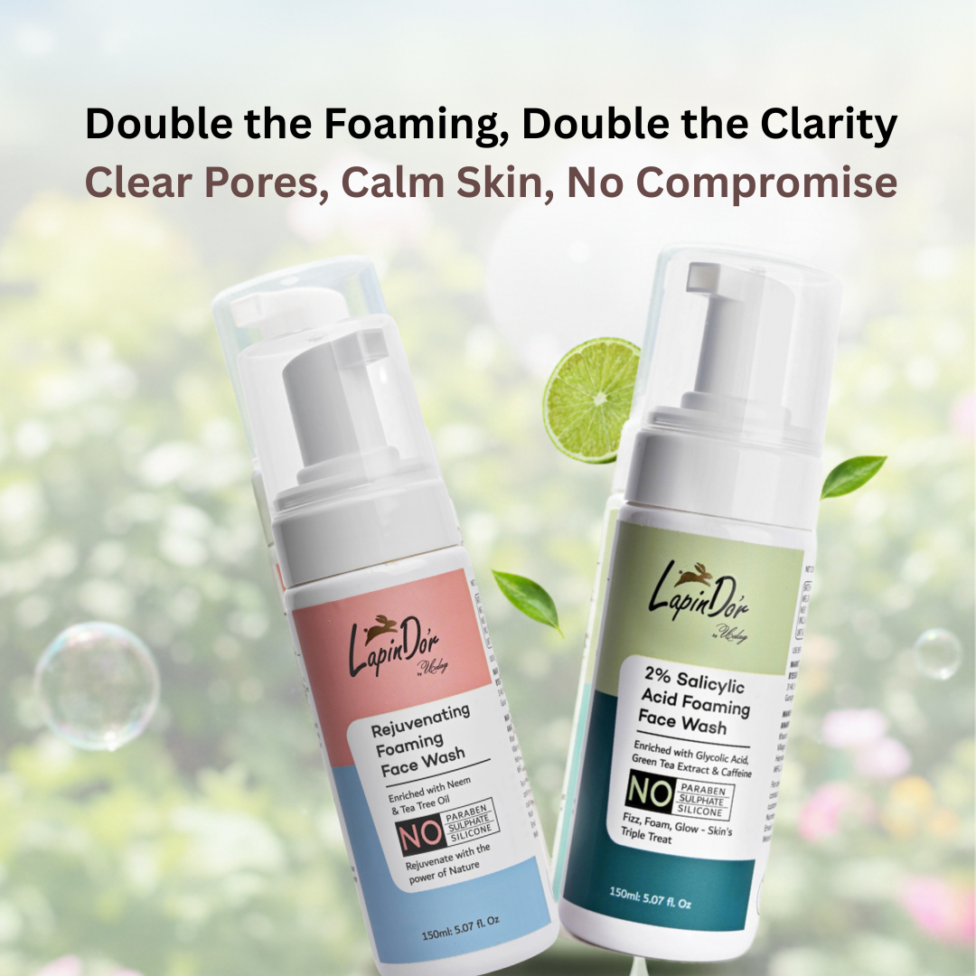 Rejuvinating Foaming & Salicylic Acid Foaming Face wash Combo