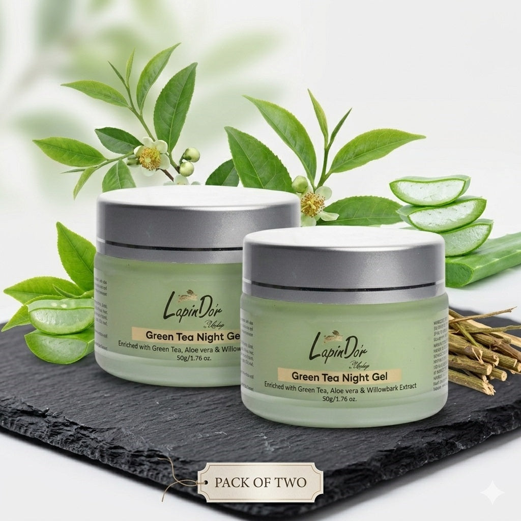 night cream with aloe vera Green Tea Night Gel with Aloe Vera 50g