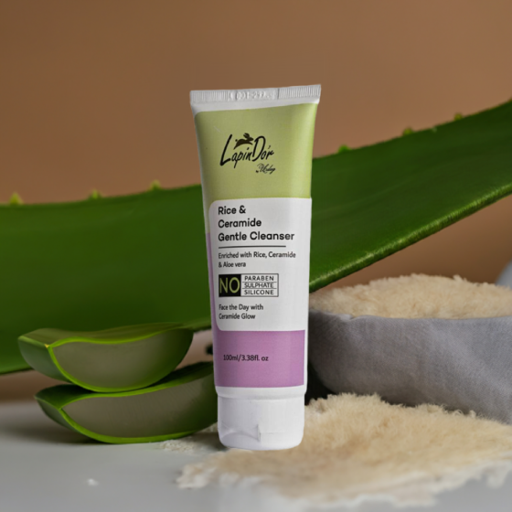 rice and ceramide cleanser
