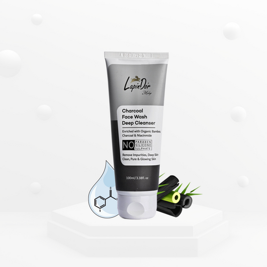 lapindor charcoal face wash