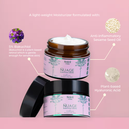 Nuage Bakuchi Creme With 5% Bakuchiol For Normal To Very Dry Skin