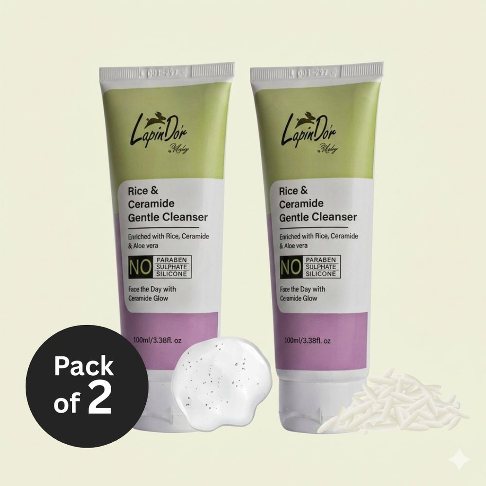 Rice & Ceramide Gentle Cleanser (Pack of Two