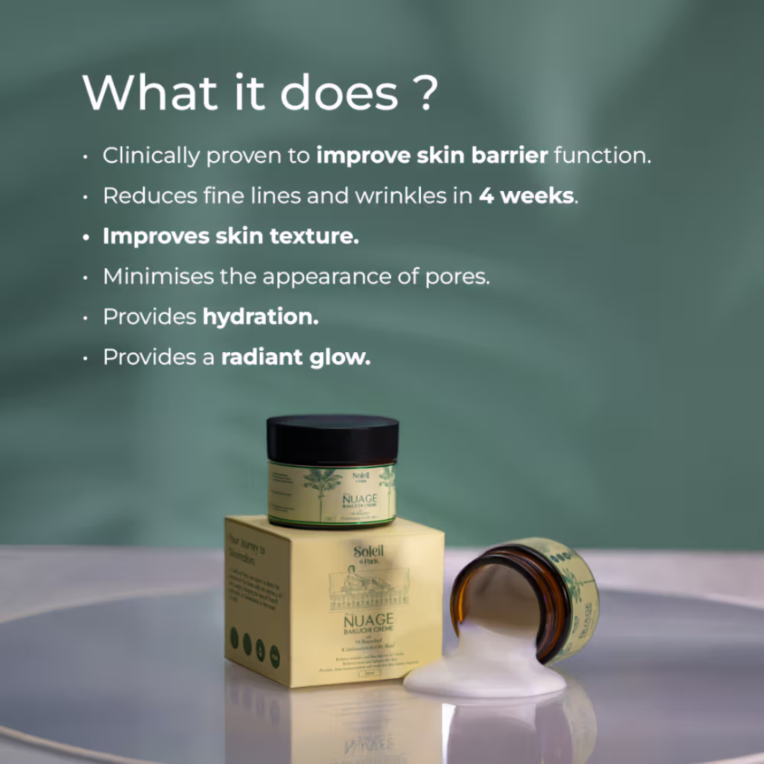 Nuage Bakuchi Creme With 5% Bakuchiol For Combination To Oily Skin