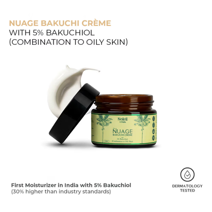 Nuage Bakuchi Creme With 5% Bakuchiol For Combination To Oily Skin