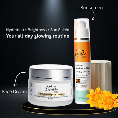 Sunscreen & Brightening Day Cream Combo