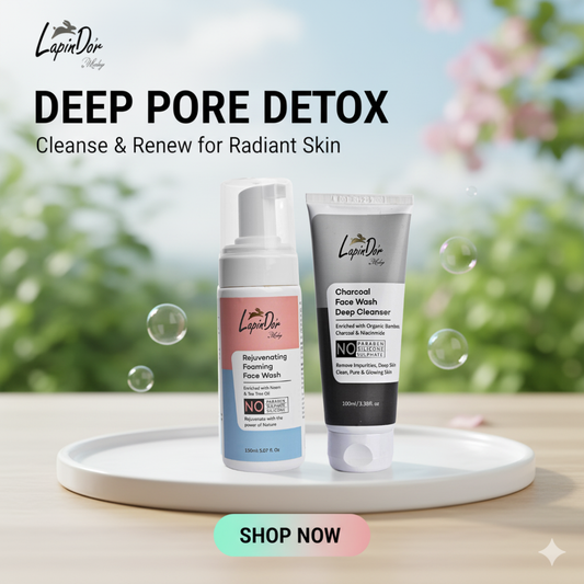 Rejuvinating Foaming & Charcoal Face wash Combo