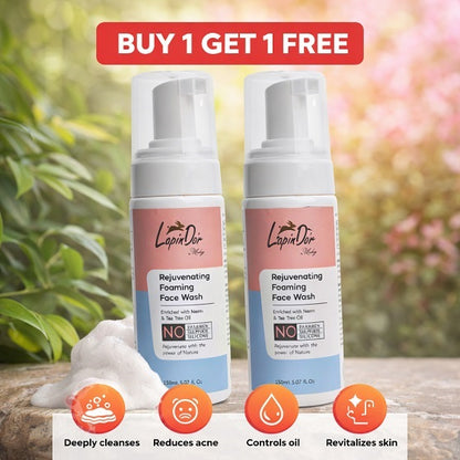 Rejuvenating Foaming Face Wash (Buy 1 Get 1 Free)