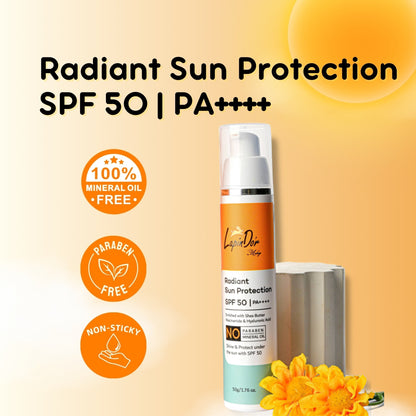 Radiant Sun Protection SPF 50 | PA++++