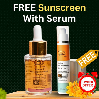 Vitamin C Glow Serum + SPF 50 Sunscreen Combo